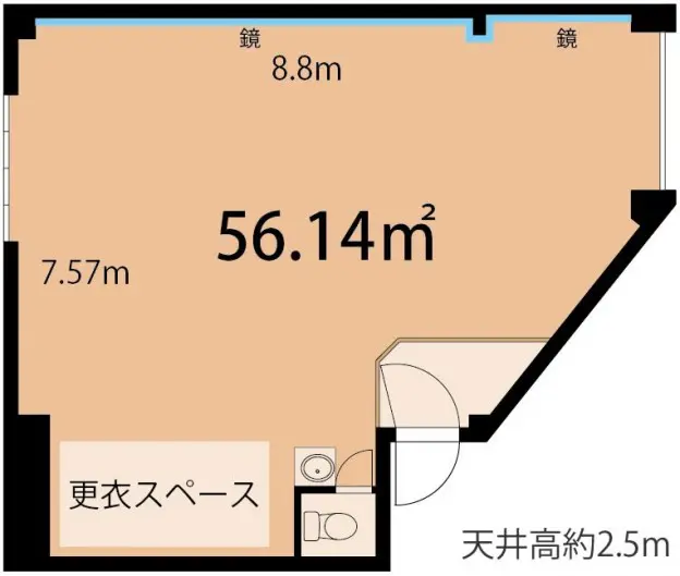 東京 六本木 レンタルスタジオ 設備 地図