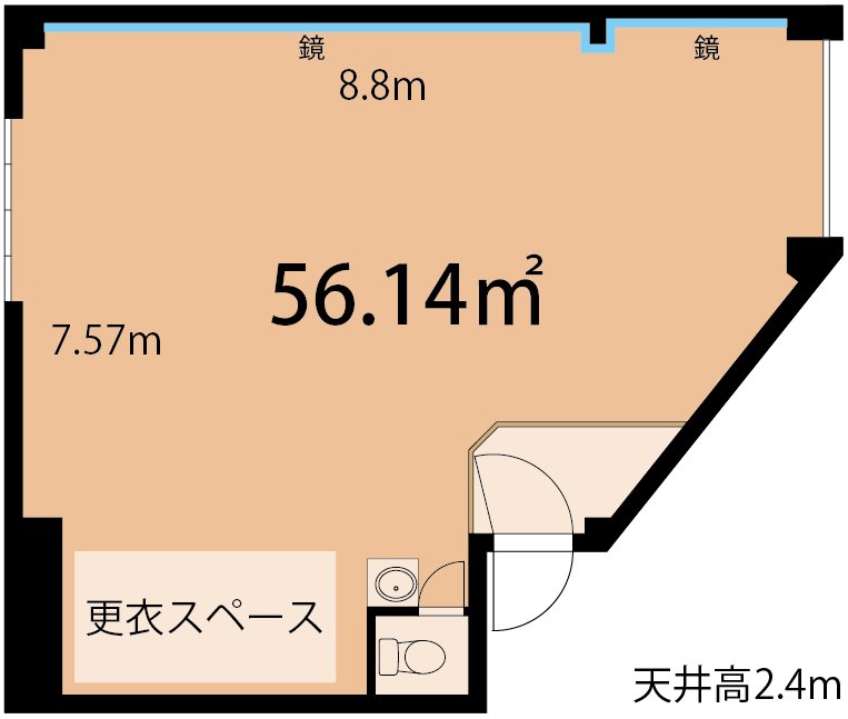 六本木　レンタルスタジオ　東京　地図２
